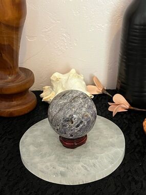 Purple Sphalerite sphere